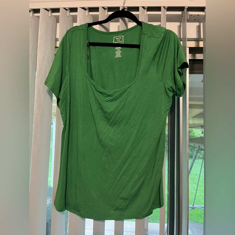 Ashley Stewart back to basics t shirt